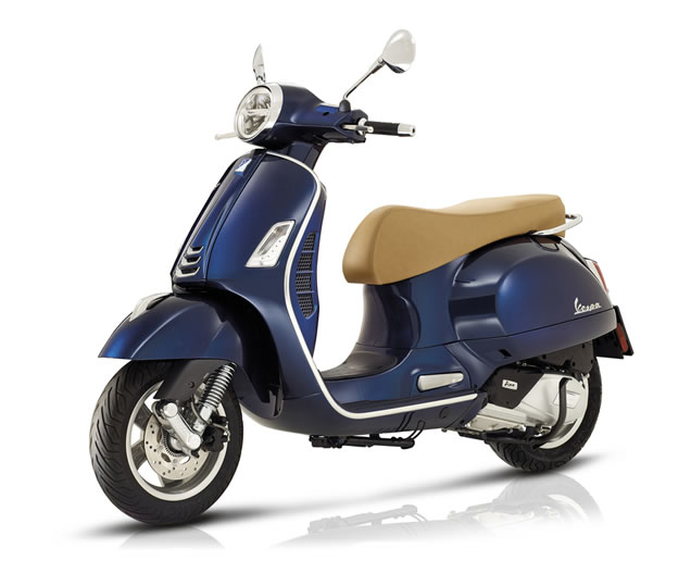 A motor scooter